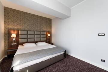 Фото номера Двухместный номер Делюкс с 1 кроватью Отель Hotel Nowy Dwór г. Тшебница 9